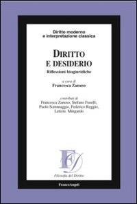Diritto e desiderio. Riflessioni biogiuridiche - copertina