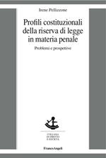 Profili costituzionali della riserva di legge in materia penale. Problemi e prospettive