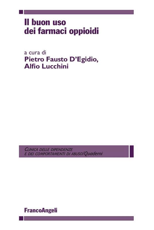 Il buon uso dei farmaci oppioidi - copertina