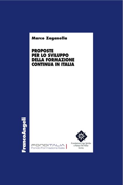 Proposte per lo sviluppo della formazione continua in Italia - Marco Zaganella - copertina