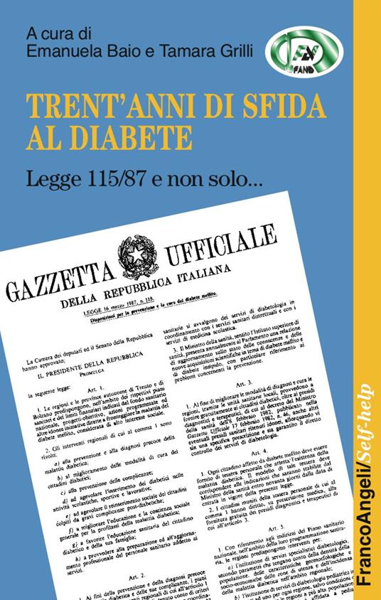 Trent'anni di sfida al diabete. Legge 115/87 e non solo... - copertina
