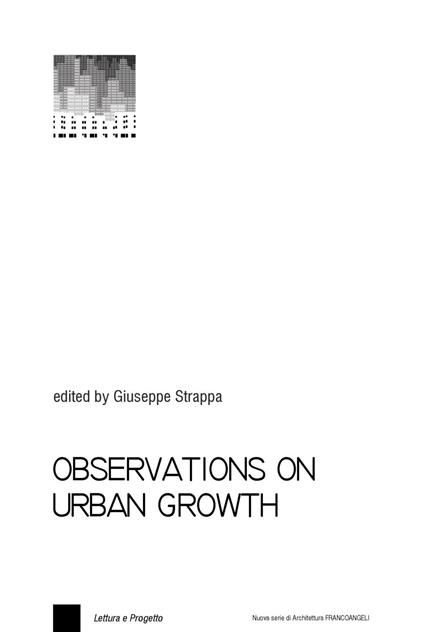 Observations on urban growth - copertina