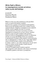 White flight a Milano. La segregazione sociale ed etnica nelle scuole dell'obbligo