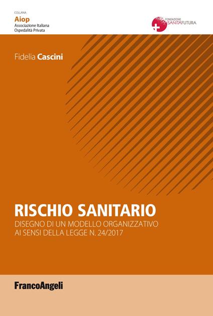 Rischio sanitario. Disegno di un modello organizzativo ai sensi della Legge n. 24/2017 - Fidelia Cascini - copertina