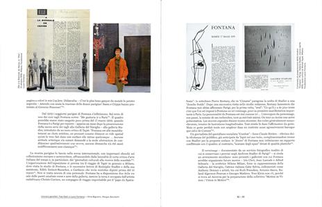 Klein, Fontana. Milano-Parigi (1957-1962). Catalogo della mostra (Milano 16 ottobre 2014-15 marzo 2015). Ediz. illustrata - Silvia Bignami,Giorgio Zanchetti - 2
