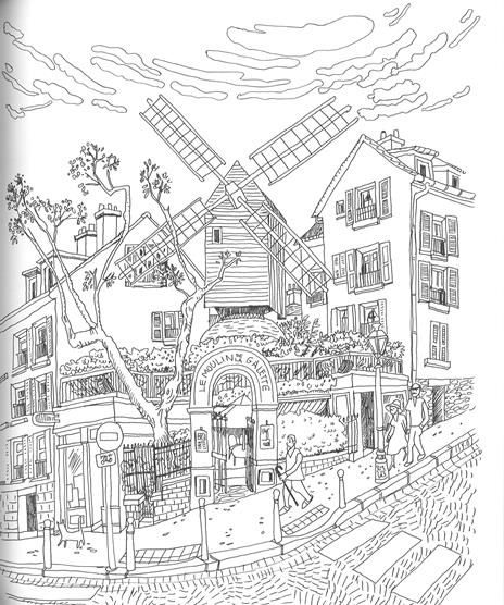 Album Parigi. 80 tavole da colorare - Isy Ochoa - 3