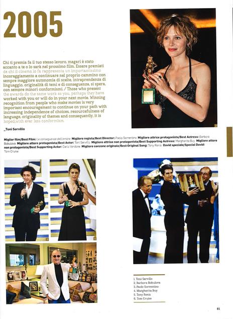 David di Donatello awards. 1956-2016. 60 anni di storia del cinema. Ediz. italiana e inglese - 4