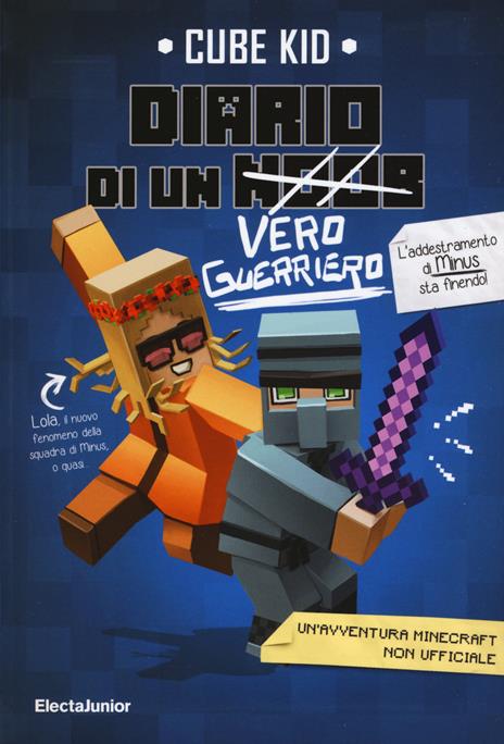 Diario di un vero guerriero - Cube Kid - copertina