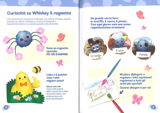 Whiskey il ragnetto. Avventure da leggere e cantare - 2