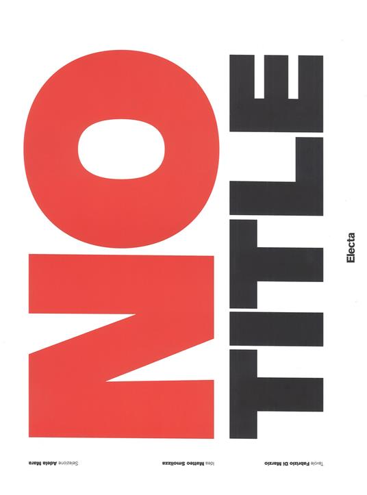 No title. Ediz. a colori - Fabrizio Di Marzio - copertina