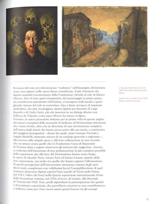 Il Divisionismo. Pinacoteca Fondazione Cassa di Risparmio di Tortona. Ediz. illustrata. Vol. 2: Incontri. Nuove esplorazioni nel Divisionismo. - Francesco Tedeschi - 3