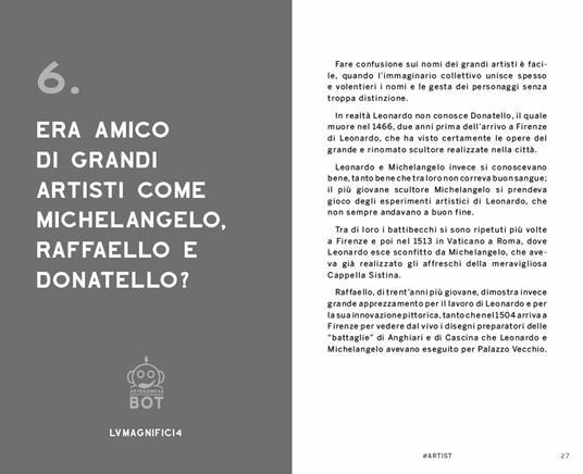 Leonardo da Vinci. 100 domande. 150 risposte. Il primo libro Chatbot - Andrea Concas - 3