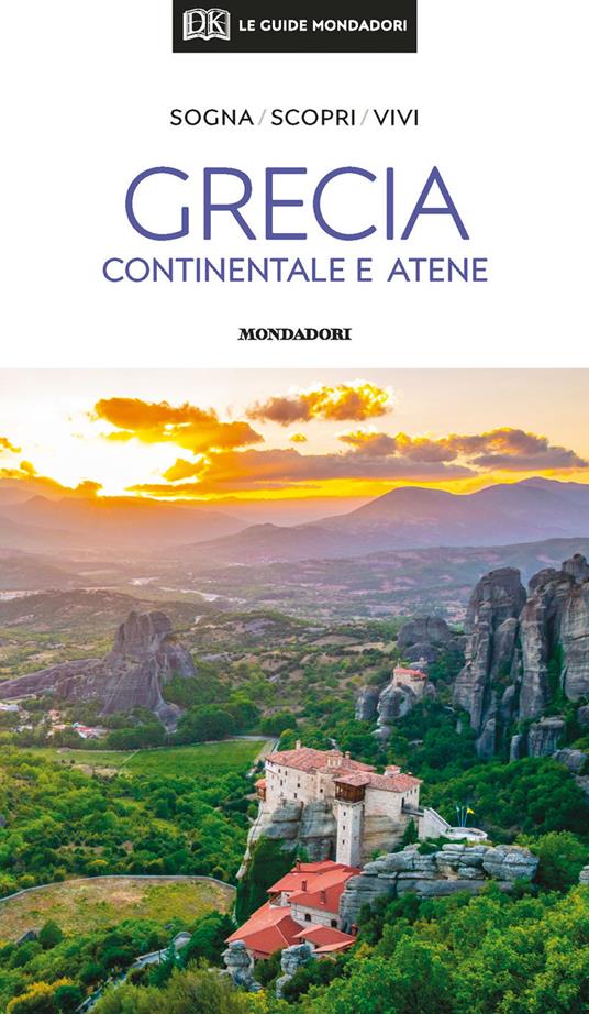 Grecia continentale e Atene. Con mappa estraibile - copertina
