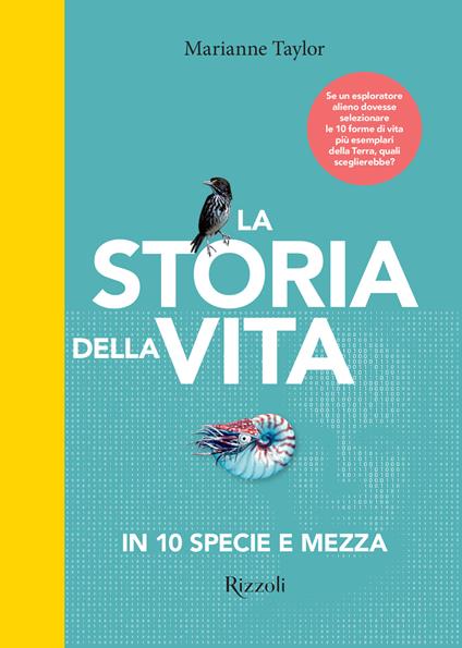 La storia della vita in 10 specie e mezza. Ediz. a colori - Marianne Taylor - copertina