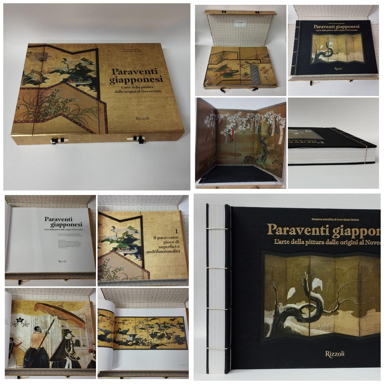 Paraventi giapponesi. L'arte della pittura dalle origini al Novecento. Ediz. a colori. Con facsimile di paravento
