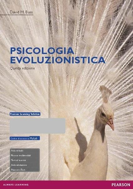 Psicologia evoluzionistica. Ediz. mylab. Con espansione online - David M. Buss - copertina