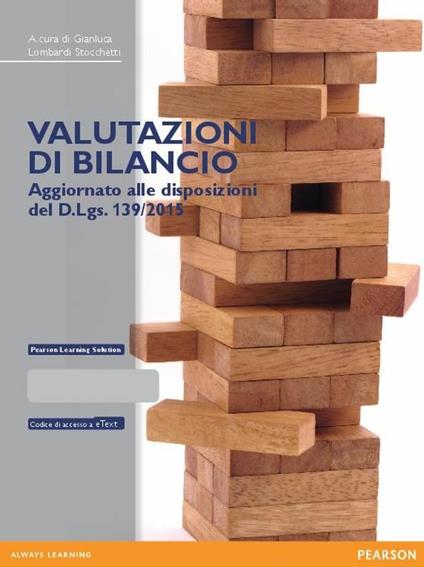 Valutazioni di bilancio. Con e-book - copertina