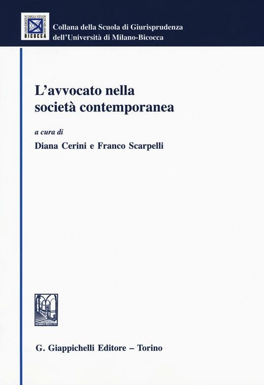 L'avvocato nella società contemporanea - copertina