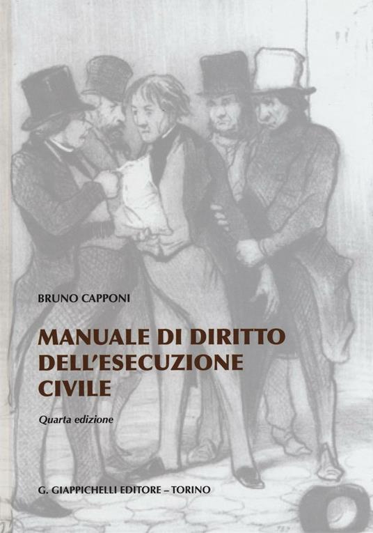 Manuale di diritto dell'esecuzione civile - Bruno Capponi - copertina