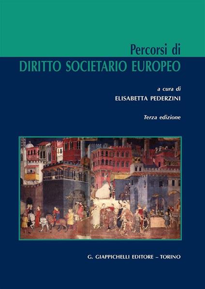 Percorsi di diritto societario europeo - copertina