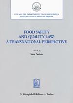 Food safety and quality law: a transnational perspective