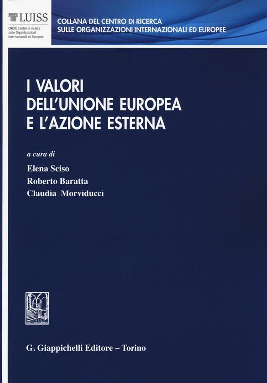 I valori dell'Unione Europea e l'azione esterna - copertina