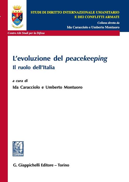 L'evoluzione del peacekeeping. Il ruolo dell'Italia - copertina