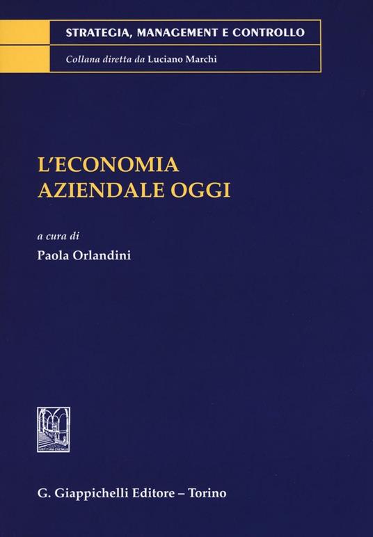 L'economia aziendale oggi - copertina