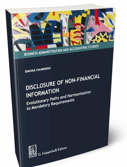 Disclosure of non-financial information - Simona Fiandrino - copertina