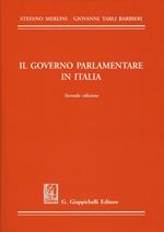 Il governo parlamentare in Italia