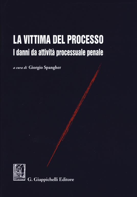 La vittima del processo. I danni da attività processuale penale - copertina