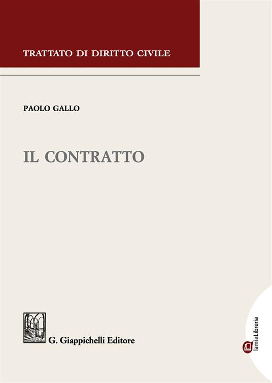 Il contratto - Paolo Gallo - copertina