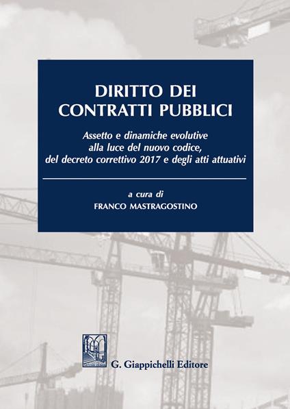 Diritto dei contratti pubblici - copertina