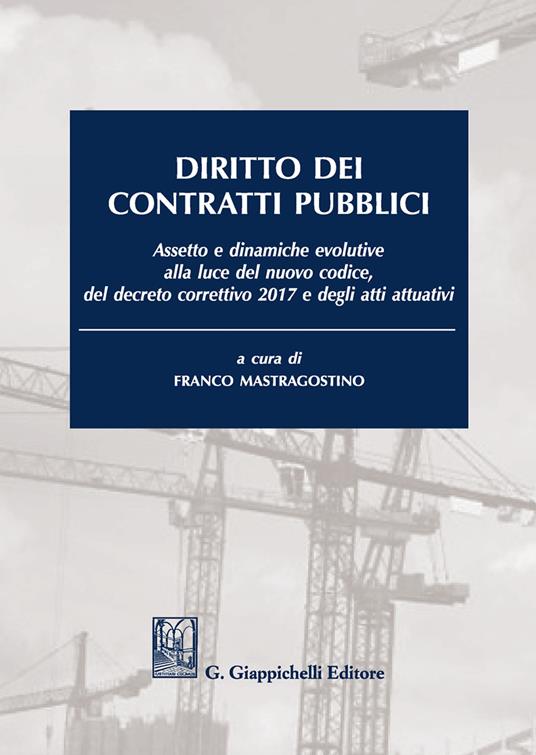 Diritto dei contratti pubblici - copertina