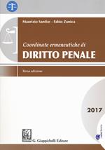 Coordinate ermeneutiche di diritto penale 2017. Con Contenuto digitale per download e accesso online