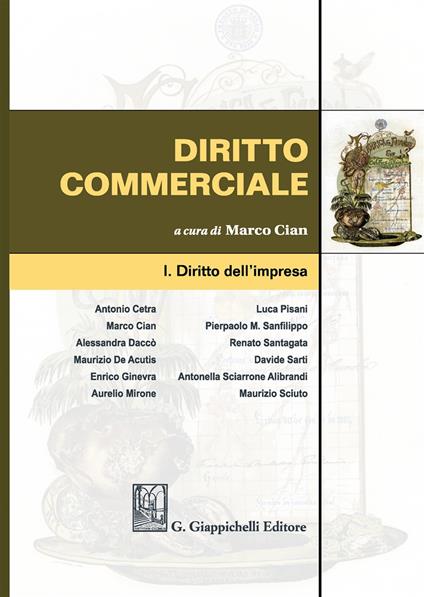Diritto commerciale. Vol. 1: Diritto dell'impresa - copertina