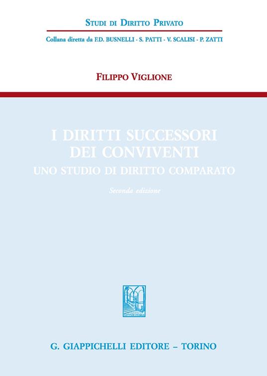 I diritti successori dei conviventi. Uno studio di diritto comparato - Filippo Viglione - copertina