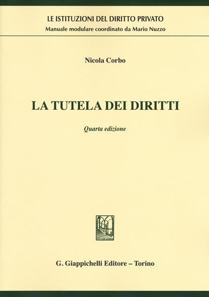 La tutela dei diritti - Nicola Corbo - copertina