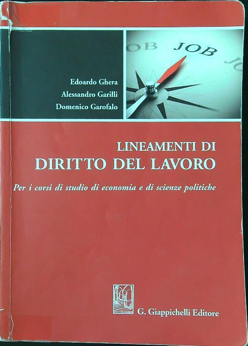 Lineamenti di diritto del lavoro. Per i corsi di studio di Economia e di Scienze politiche