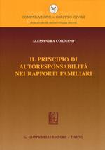 Il principio di autoresponsabilità nei rapporti familiari