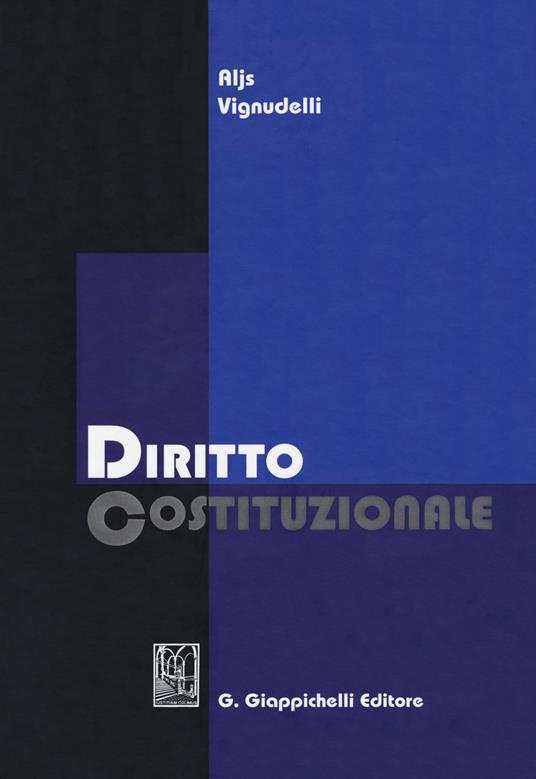 Diritto costituzionale - Aljs Vignudelli - copertina