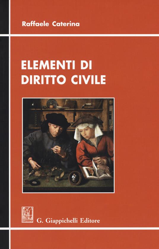 Elementi di diritto civile - Raffaele Caterina - copertina