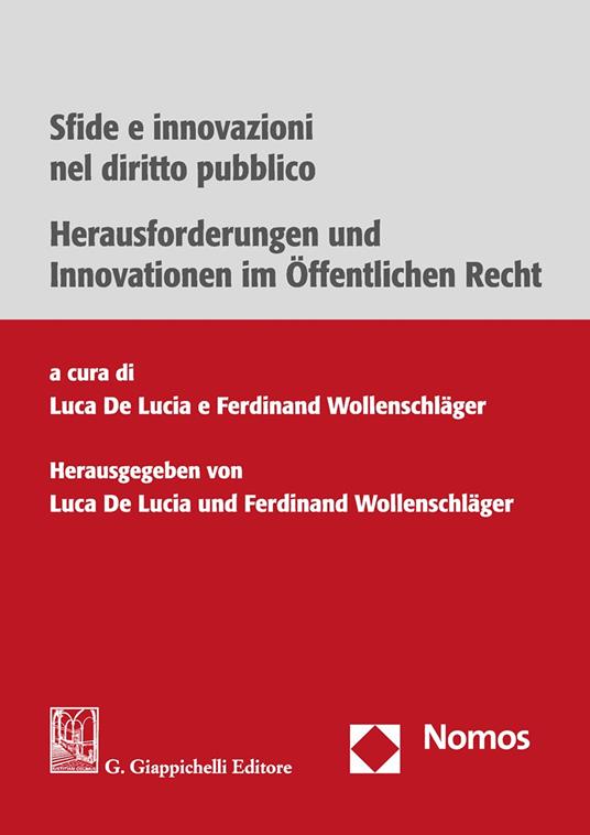 Sfide e innovazioni nel diritto pubblico. Atti del XVIII incontro del gruppo italo-tedesco di diritto-Herausforderungen und Innovationen im Öffentlichen Recht pubblico. Beiträge zum XVIII. Deutsch-Italienischen Verfassungskolloquium - copertina