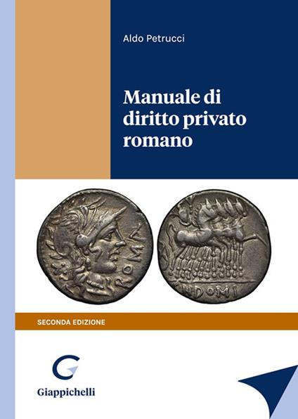 Manuale di diritto privato romano - Aldo Petrucci - copertina
