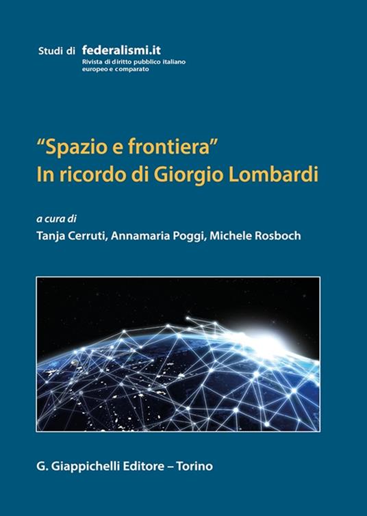 «Spazio e frontiera». In ricordo di Giorgio Lombardi - copertina