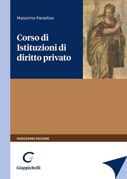 Corso di istituzioni di diritto privato - Massimo Paradiso - copertina