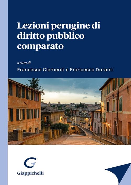 Lezioni perugine di diritto pubblico comparato - copertina