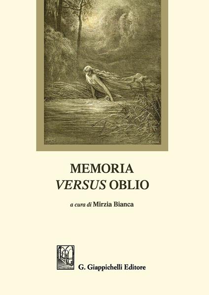 Memoria versus oblio - copertina