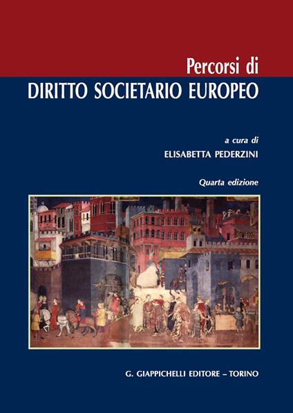 Percorsi di diritto societario europeo - copertina