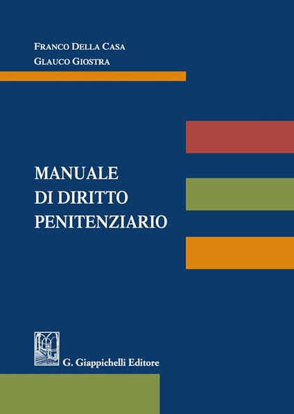 Manuale di diritto penitenziario - copertina